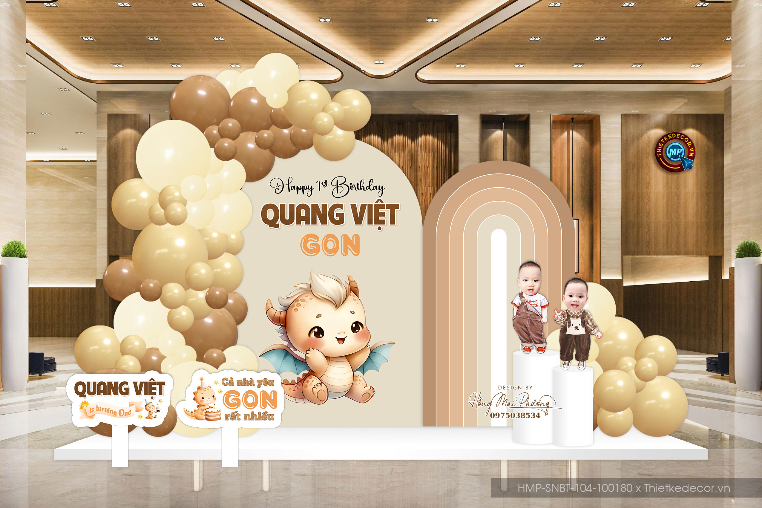 File thiết kế sinh nhật bé gái tone hồng dễ thương đáng yêu cute sang trọng.